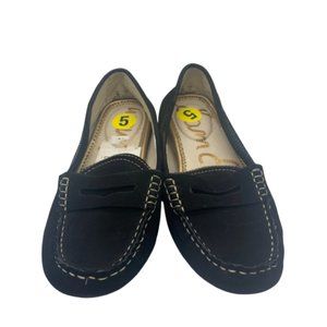NWT Sam Edelman Black Leather Moccasin Size 5